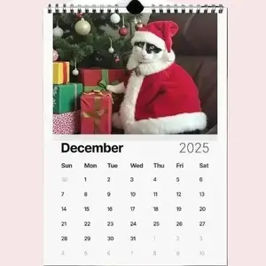 Customized Pet Calendar – An awesome calendar featuring AI-generated images of your pet uniquely themed for each month and personalized for you.