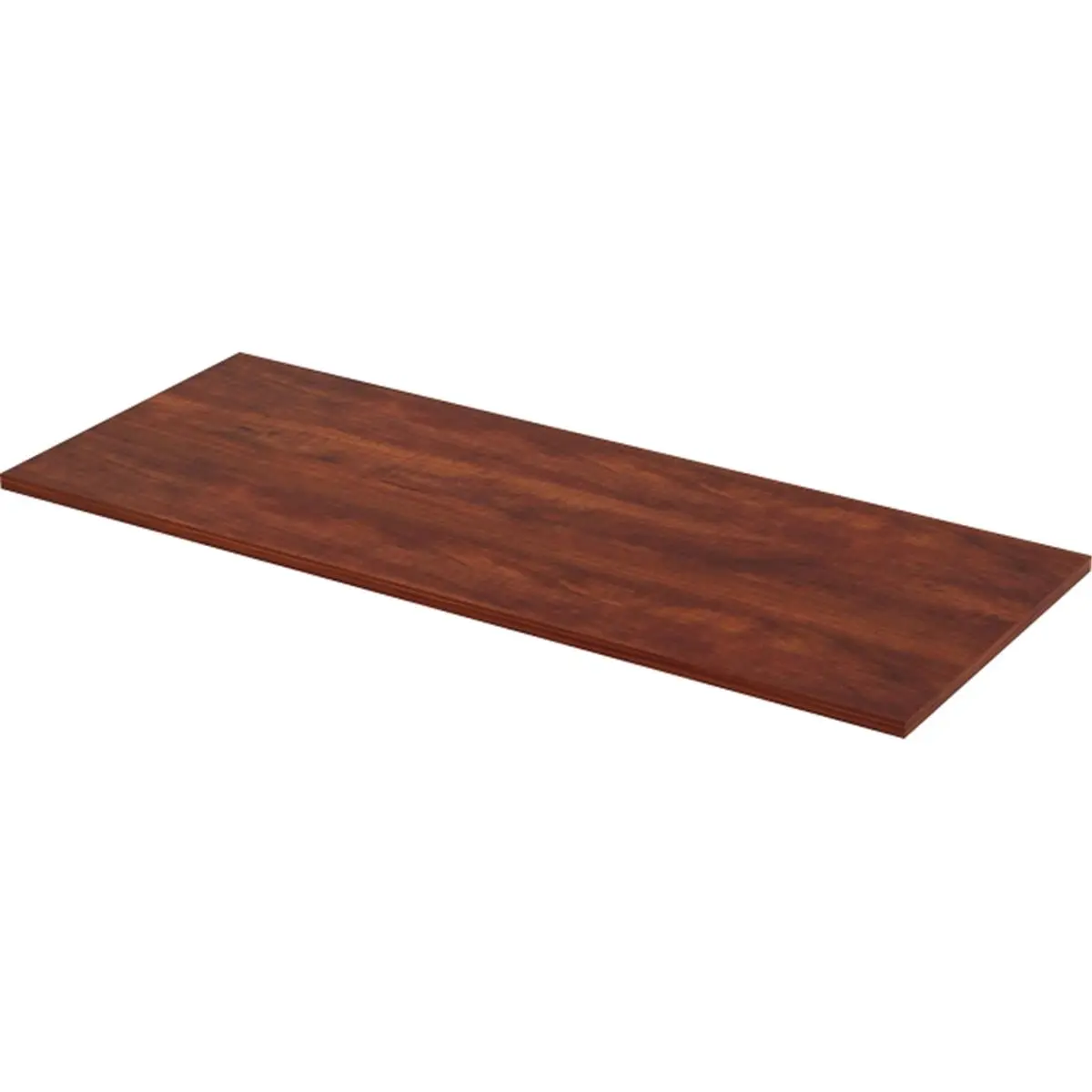 212 MAIN 60" x 24" Adjustable Commercial Office Utility Table Top - High-Quality Cherry Laminate, Height Adjustable Desk for Healthier Sit & Stand Workstations