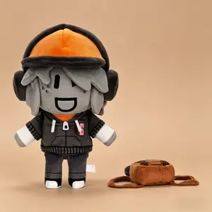 Builderfan Plushie In-Game Replica Limited Edition Soft Stuffed Collectible Doll Huggable Game Character Toy Perfect Gift for Kids and Collectors