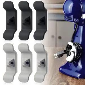 Multifunctional Cord Organizer, 6pcs Kitchen Appliances Cord Hook, Wire Winder for Kitchen Cooker Cord, Coffee Maker, Air Fryer, Mixer, Toaster