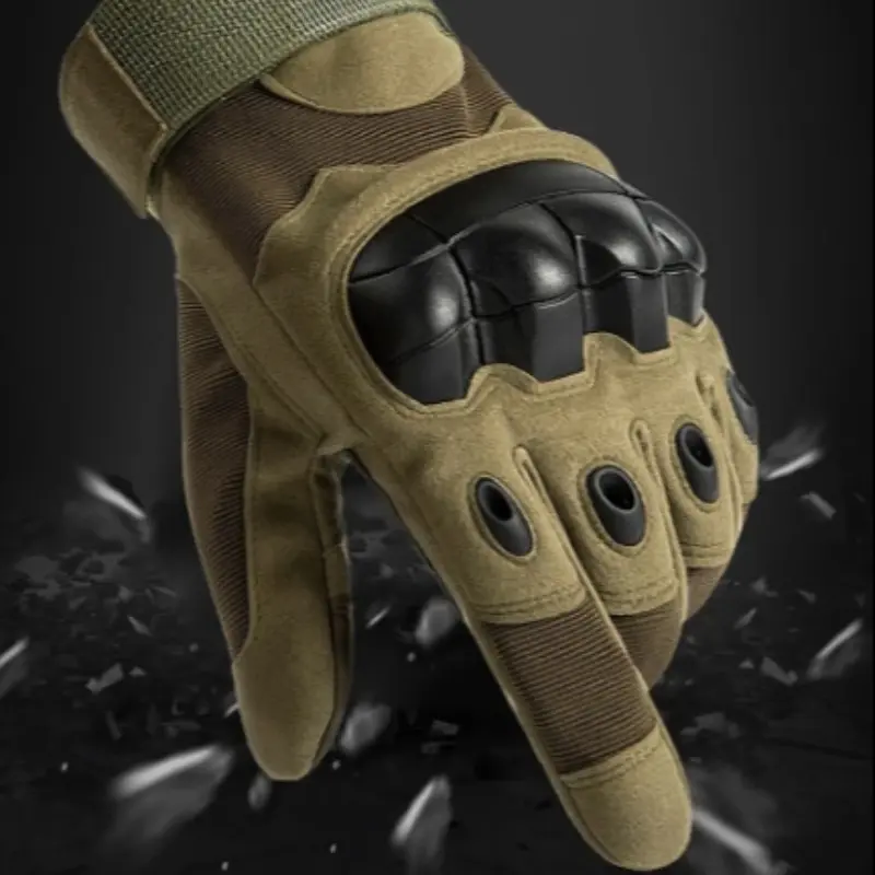 Men's Motorcycle Gloves, Tactical Windproof, Touchscreen Compatible, Off-Road Protection, Breathable Anti-Slip Design, Ideal Choice for Riders