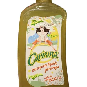 Carisma Bio-degradable Detergent Liquid 500ml for Clothes Fresh Fragrance Eco-Friendly Laundry Soap