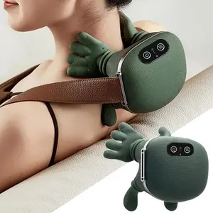 Shoulder Massager Electric Cervical Massager Bionic Hand Heating Wireless Portable 3D Kneading Massage for Neck Shoulders & Hands Unisex Lightweight & Adjustable Speed Settings