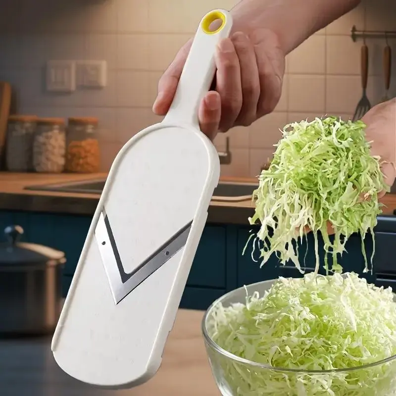 Manual Cabbage & Vegetable Shredder, Multipurpose Kitchen Tool for Salad Making, Vegetable Chopper & Grinder with Easy-Grip Handle, Utensils, Veggie Chopper, Kitchen Vegetable Slicer, Vegetable Cutting Slicer, Vegetable Cutter