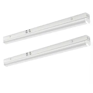 SEURON 2Pack LED Linear Light Strip 4FT 35W/40W/45W 0-10V Dimming High-Brightness 5400lm 3CCT 3500K/4000K/5000K for Industrial & Home Renovation