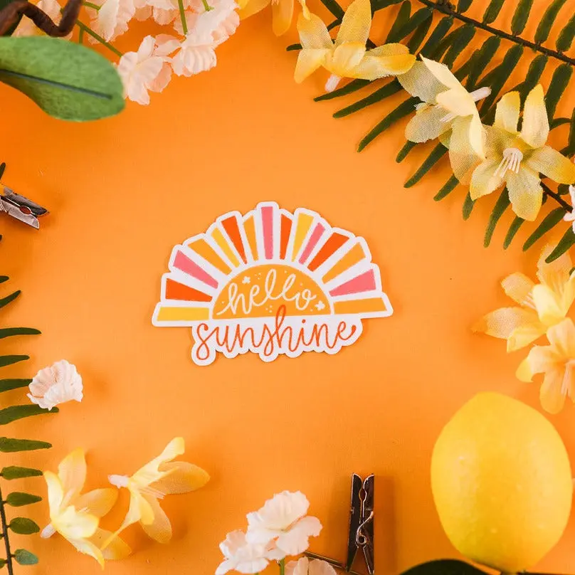 Hello Sunshine Sticker