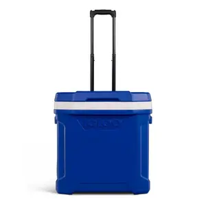 Igloo Cooler 60QT Large Capacity Blue Latitude Rolling 94 Cans