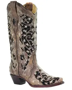 Corral Women's Women'S Embroidered Western Boot Snip Toe - A3569