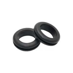 1 Inch Rubber Grommets, 3/4" ID, 20 count Rubber Grommets for Wiring, Rubber Hole Grommet for Wires, Cables, Plugs, Automotive