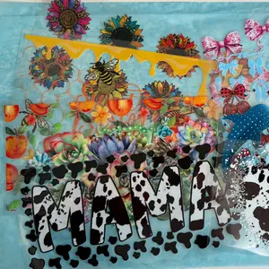 Random Bundle UVDTF Wraps Packs_5,10,15,20,30,40,50, or 60 Packs_UVDTF Wraps Diy Decal Film