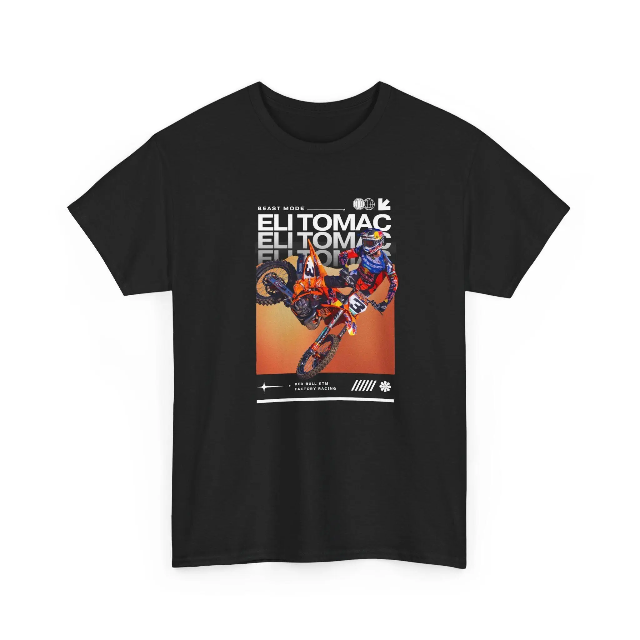 Eli Tomac #3 Motocross Dirt Bike Graphic T-Shirt Sweatshirt Hoodie, Supercross Fan Gift Unisex Tee