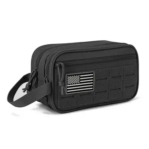 Toiletry Bag For Men Hygiene Bag Mens Shaving Kit Travel shower Bag Waist BackpackTool  Pouches Small Dopp Kit belt bag