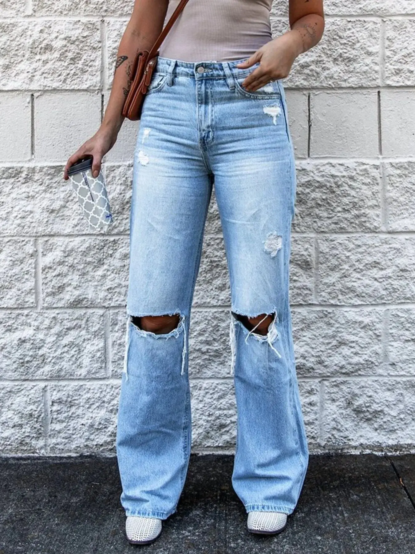 Bad Influence Distressed Jeans