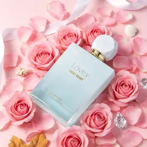 LOVELY SWEET HEART Eau De Parfum 100ml / 3.4 fl.oz, Long Lasting Perfumes with Litchi, Lily, Musk, Amber & Clove, Women Luxury Cologne Spray, Elegant Floral Fragrance Gift for Dating & Daily Use