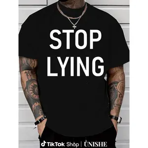 Family-Friendly Crew Neck T-Shirt – Casual Streetwear with Satirical Humor and Bold Jokes