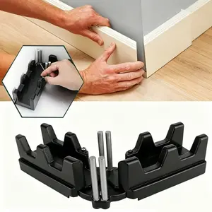 Woodworking Bevel Locator, Baseboard Door Frame Corner Cutter Tool, Multi-Angle Manual Cutting Saw Box, Home Use Woodworking Tool