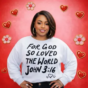 For God So Loved The World John 3:16 Screen Print