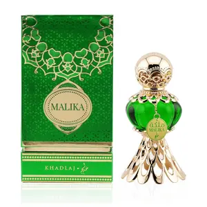 Khadlaj Malika Green for Women  20ml (0.67 Fl. Oz)  Perfume Oil Roll-On Unisex
