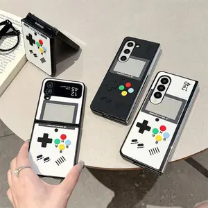 3D Cute Game Creative Case for Samsung Z Flip 7 6 5 4 for Samsung Galaxy Z Fold 7 Z Flip 6 3 4 5 Flip5 Flip4 Flip6 Luxury Cover