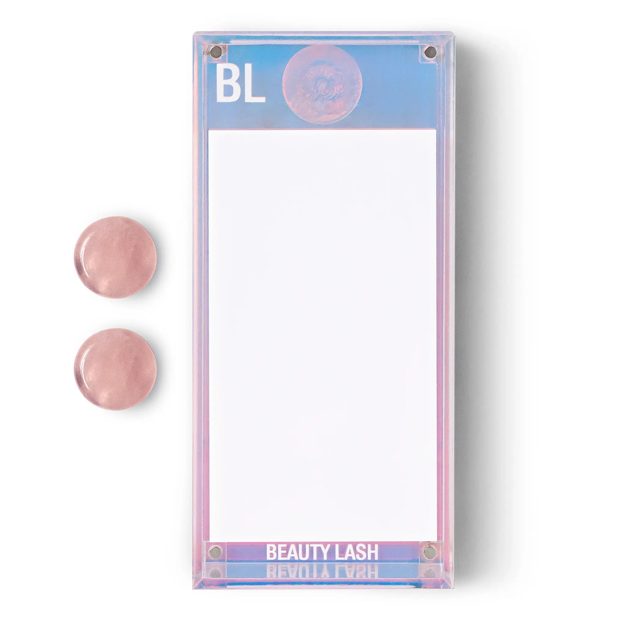 BL Beauty Lash Pallet Iridescent Acrylic Case for Eyelash Extensions