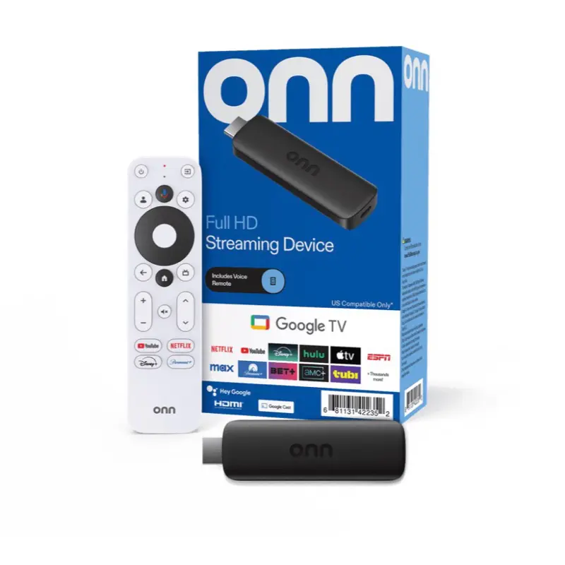 Onn stick Full HD Streaming Device Watch No Extra Cost Compatible with Google TV and US Compliant Phone Smartphone