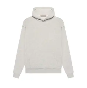 Hoodie fw22 Light Oatmeal 192BT212112F - Soft & Cozy Casual Wear for Everyday Comfort Menswear Sweatshirts Tops Pocket