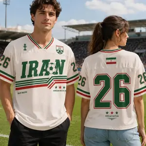 Iran Soccer Jersey, Personalized Name Number Jersey, Custom Iran Football Jersey 2026 Team Player Shirt, Iran Shirt Game Day Gifts
