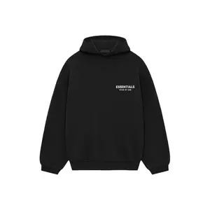 Fear of God Essentials Fleece Hoodie Black | hoodie | fleece | essentials | black | unisex | streetwear | casual | fw24 | comfortable | luxury | Trending Fashion 2026 | Comfortable Fit | Premium Quality | Everyday Wear | Casual Style | Modern Streetwear