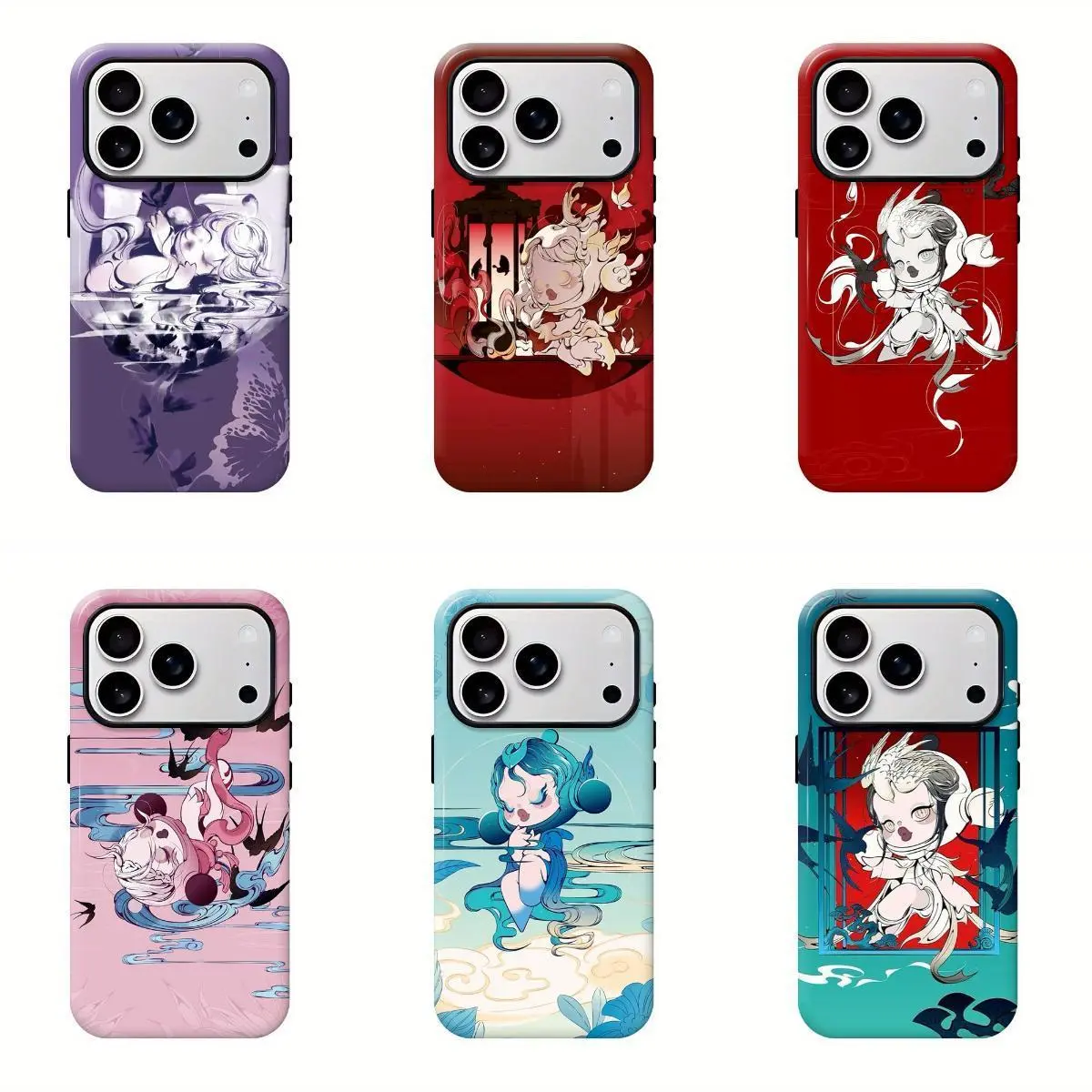 POP MART SKULLPANDA The Mirage Series Smartphone Casing, Handheld Device Protection Mobile Phone Case, Devices, Accessories
