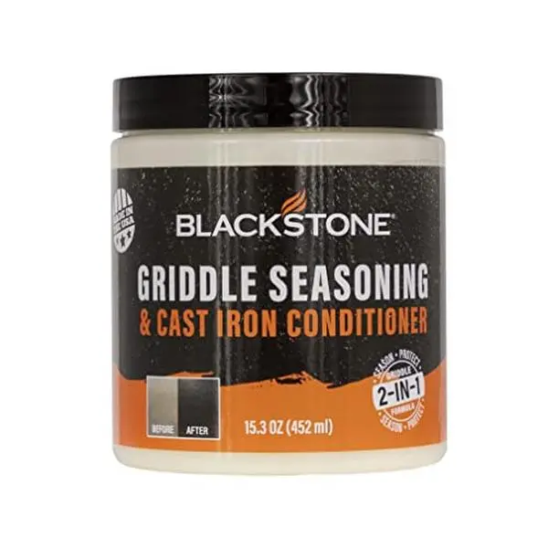 BLACKSTONE 4146 Griddle Seasoning and Cast Iron Conditioner, 15.3oz | Protect and maintain griddle top