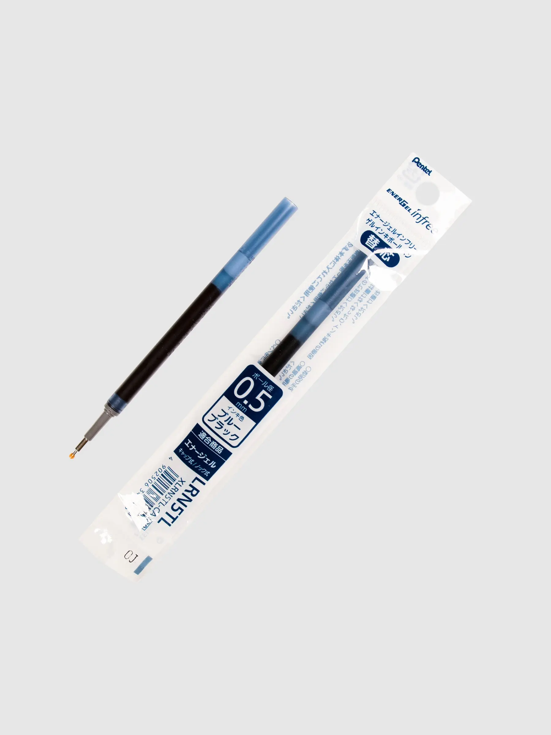 Pentel EnerGel Infree Ink Refill | 0.5 mm | Blue Black