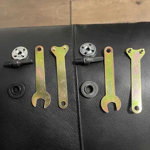 2set Angle Grinding Tools Accessories,6mm & 10mm Arbor Mandrel Adapter with Spanner,Conversion Angle Grinding Adapter Connecting Rod Kit for Electric Drill,Hardware, Heavy Duty, Industrial.