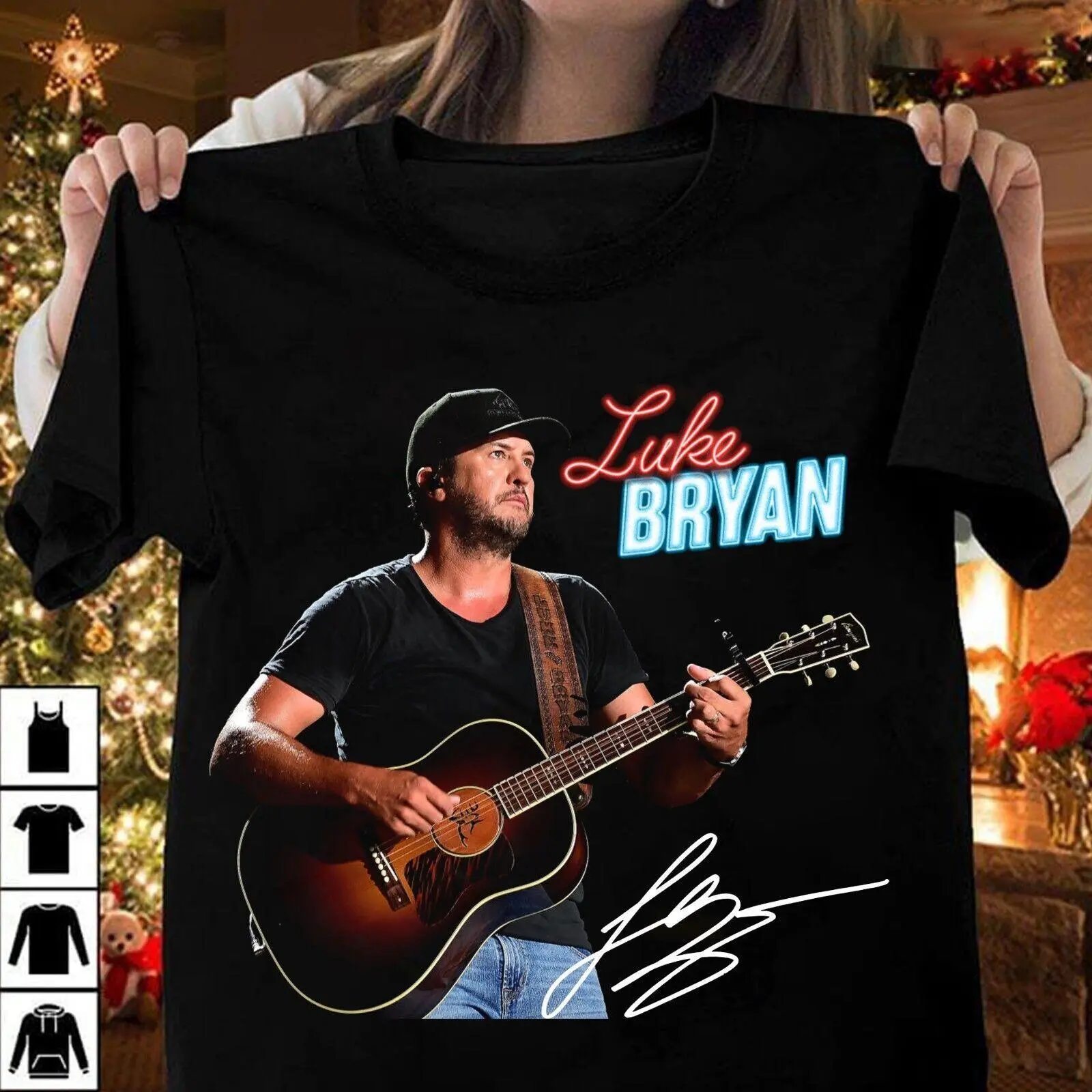 New Popular Luke Bryan Tee Live Short Sleeve Unisex All Size Shirt