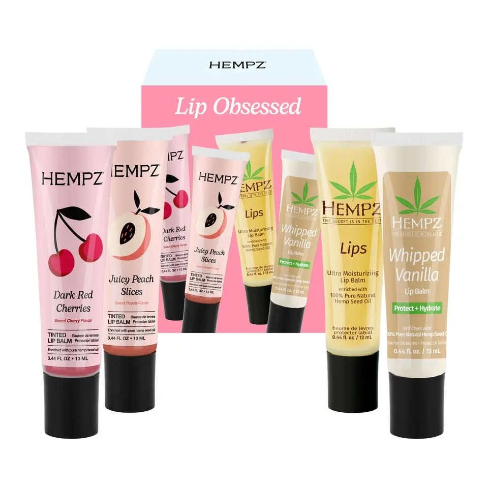 Lip Obsessed Moisturizing Lip Balm Set