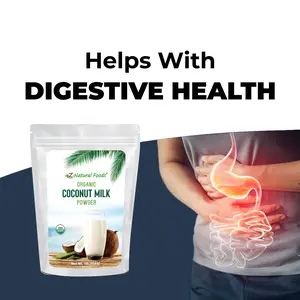 Organic Vegan Coconut Milk Powder - Z Natural Foods - Perfect for Recipes, Smoothies and Coffee - Non Dairy Coconut Cream Powder