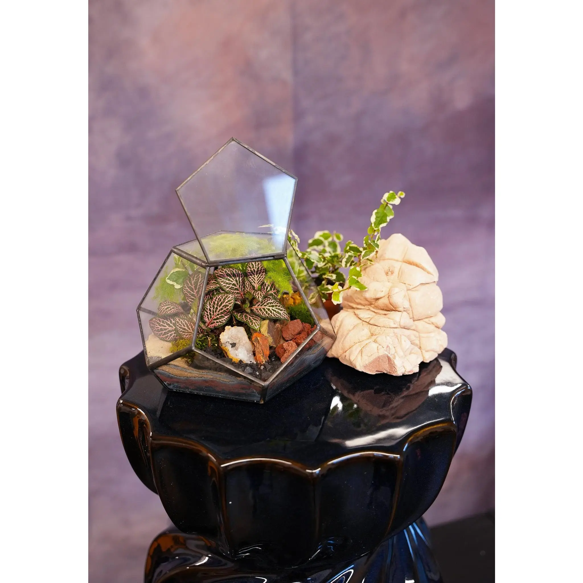 Mini Diamond Terrarium