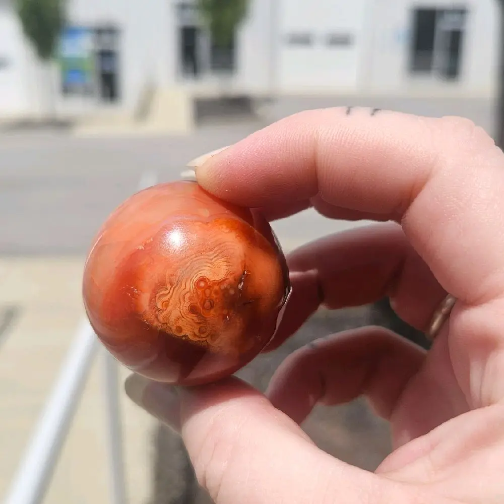 Carnelian Sphere -