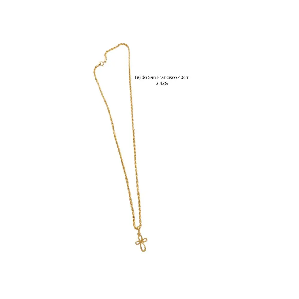 collares de Oro Italiano 18K