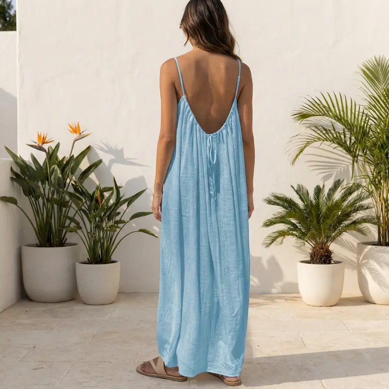 drawstring dress
