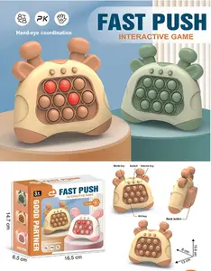 Fast Push Puzzle Game Quick Fast Push Game Console Electronic Pop It Game Light Up Pop It Pro Quick Push