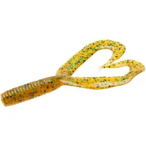 Zoom Creepy Crawler Twin Tail Grub Jig Trailer - 3 Inch