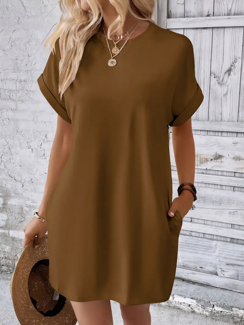 long t shirt dress - TikTok Shop