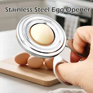 1 Count Professional Egg Shell Cutter Tool, Cuts clean even break around the shell, Circular opening for easy filling, Professional presentation every time