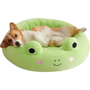 Squishmallows 20-Inch Wendy Frog Pet Bed - Small Ultrasoft Official Squishmallows Plush Pet Bed