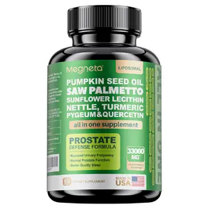 Megneta Saw Palmetto 33060MG- Prostate Support Supplement for Health - Fitness and Supplement