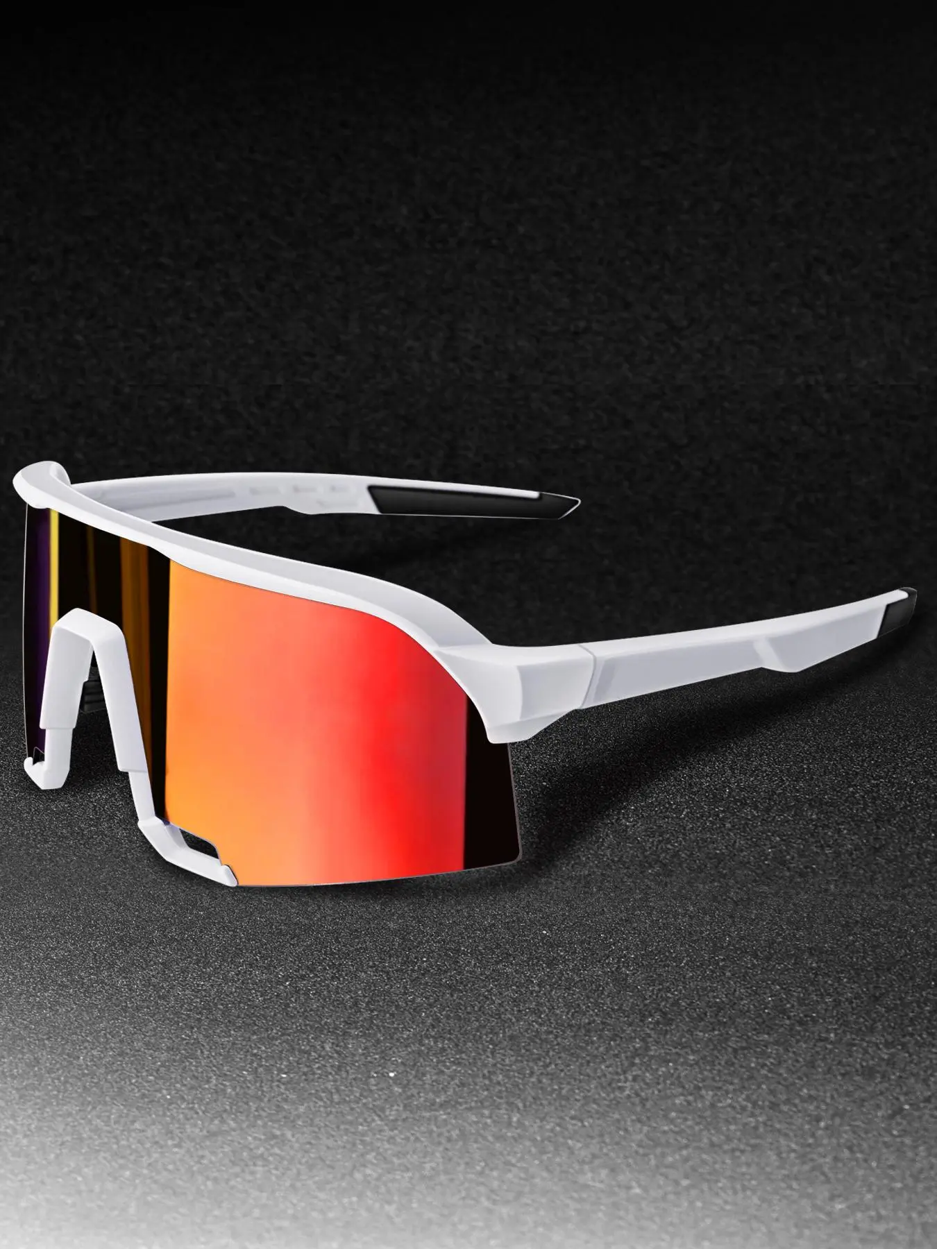 Unisex Flat Top Sunglasses, Trendy Casual Shades for Everyday Use, Fashion Accessory for Outdoor Activities, Lightweight Sports Sunglasses, Sports Outdoor Sunglasses, Fashion Sports Eyewear