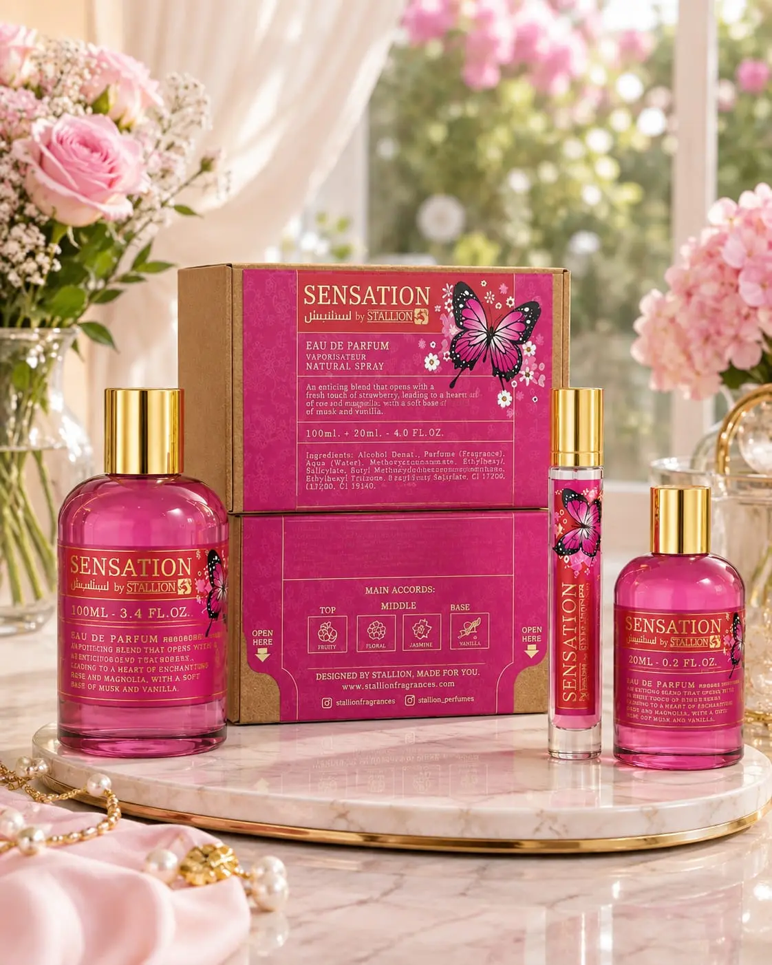 STALLION 53 SENSATION 100ml + 20ml EMPER