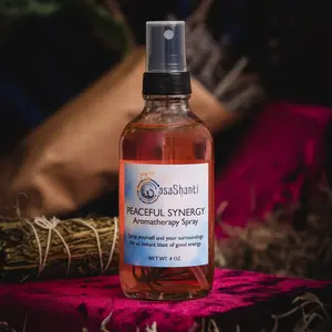 CasaShanti PEACEFUL SYNERGY AROMATHERAPY SPRAY 4oz.