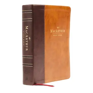 Nasb, MacArthur Study Bible, 2nd Edition, Leathersoft, Brown, Comfort Print: Unleashing God's Truth One Verse at a Time -- John F. MacArthur - Bible