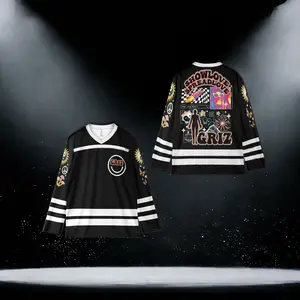 Griz Hockey Jersey, Psychedelic EDM Rave Festival Merch